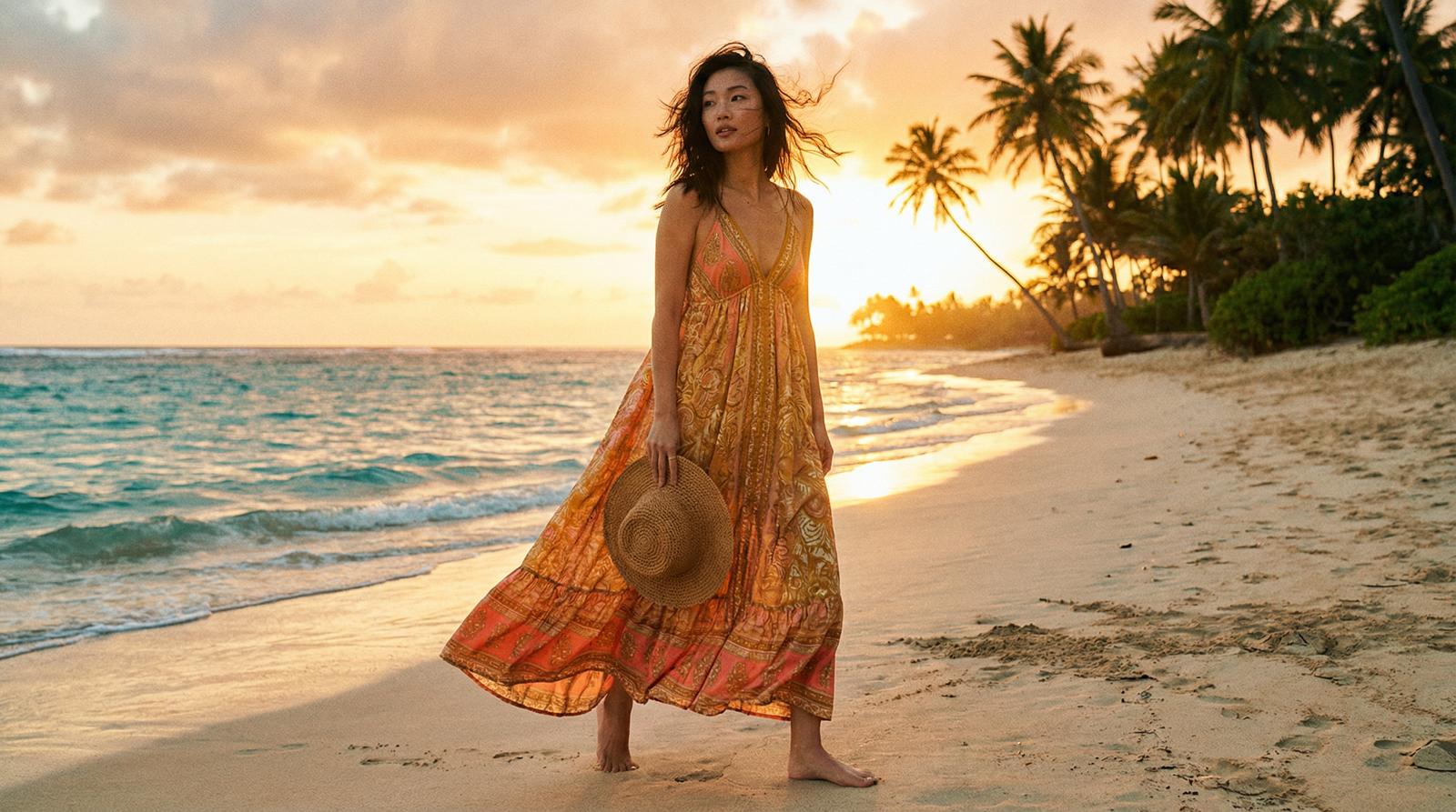 国产主播海滩度假视频